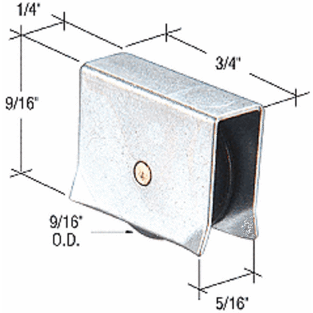Nylon Center - CRL 9/16