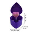 thumbnail image 2 of Tauxra Valentines Up Rose Surprise Gift Box 3D Printed Flower Reveal For Jewelry Chocolate Small Presents, 2 of 6