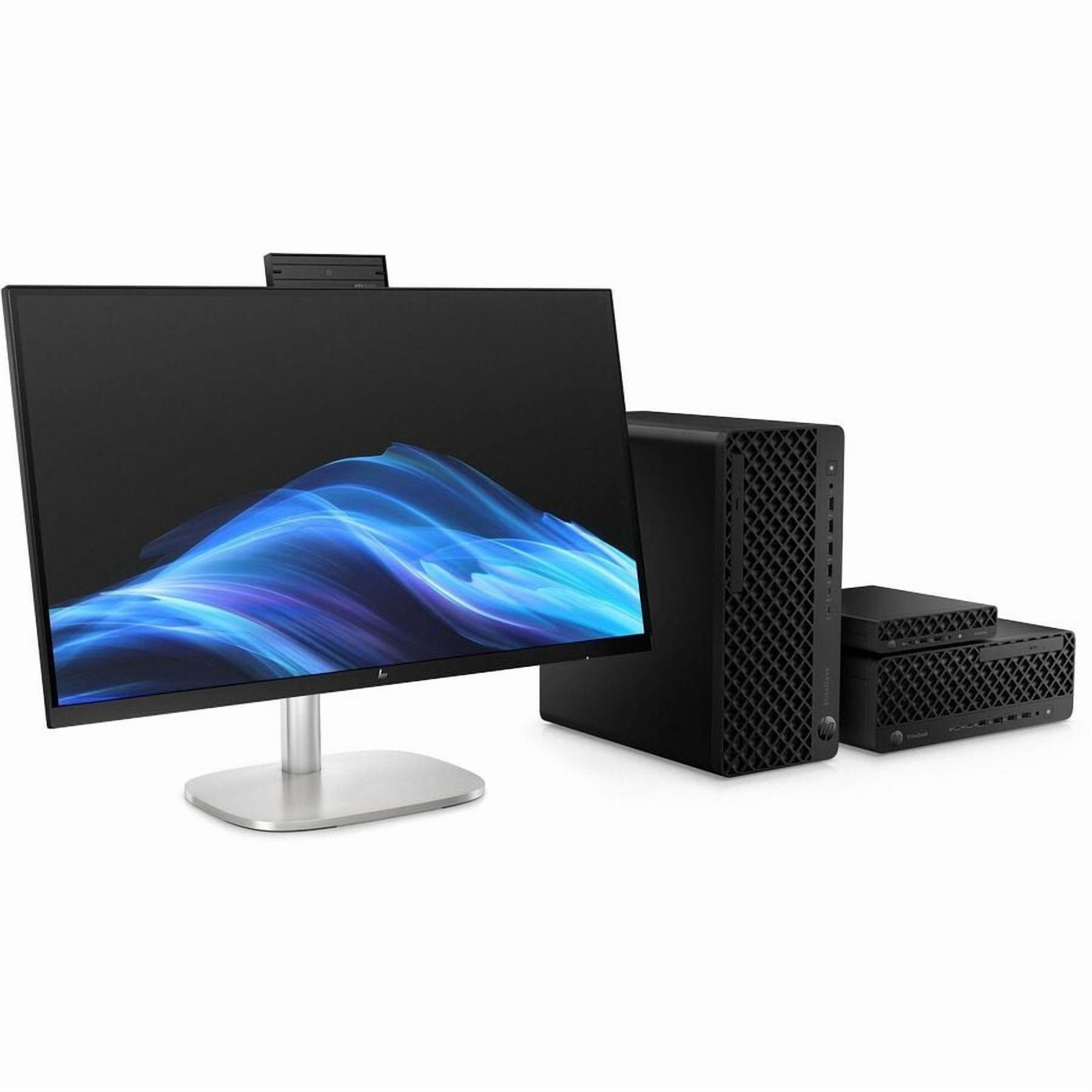 HP EliteDesk 8 G1i Desktop Computer - Intel Core Ultra 9 285T - vPro Technology - 32 GB - 512 GB PCI Express NVMe SSD - Mini PC - Jack Black - Intel Q870 Chip - Windows 11 Pro - Intel DDR5 SDRAM - ...