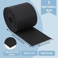 thumbnail image 2 of 6.5 Yards Felt Fabric Roll 5.5 Inch Wide Craft Felt Fabric Black Nonwoven Felt Roll for DIY Craftwork Sewing and Patchwork 2mm Thick, 2 of 9