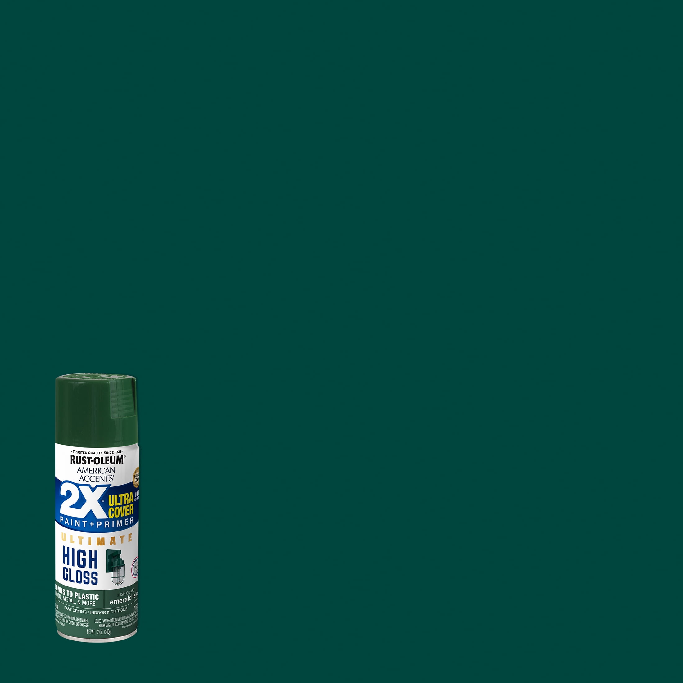 Emerald Isle, RustOleum American Accents 2X Ultra Cover HiGloss Spray