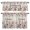 Beige, variant on 3 Piece Kitchen Curtains and Valances Set Poppies Wildflowers Cafe Curtains 24 Inch Length Farmhouse Botanical Florals Leaves Beige Valance & Tier Curtain for Living Room Bedroom 54"x18"+27"x24"*2