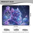 thumbnail image 7 of COEQINE Trunk Liner for SUV, Anti-Slip Cargo Mat Car Boot Protection Dust-proof Dog Seat Cover Fit for SUV, Sedan, Truck, 29 x 39 Inches, Fantasy Cat Galaxy Floral, 7 of 7