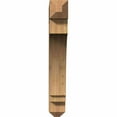 thumbnail image 6 of Ekena Millwork 5 1/2"W x 34"D x 38"H Imperial Craftsman Smooth Bracket, Western Red Cedar, 6 of 13