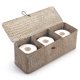 thumbnail image 1 of Cesta DECRAFTS de pasto marino 42 cm x 14 cm x 14 cm con tapa, 1 of 8