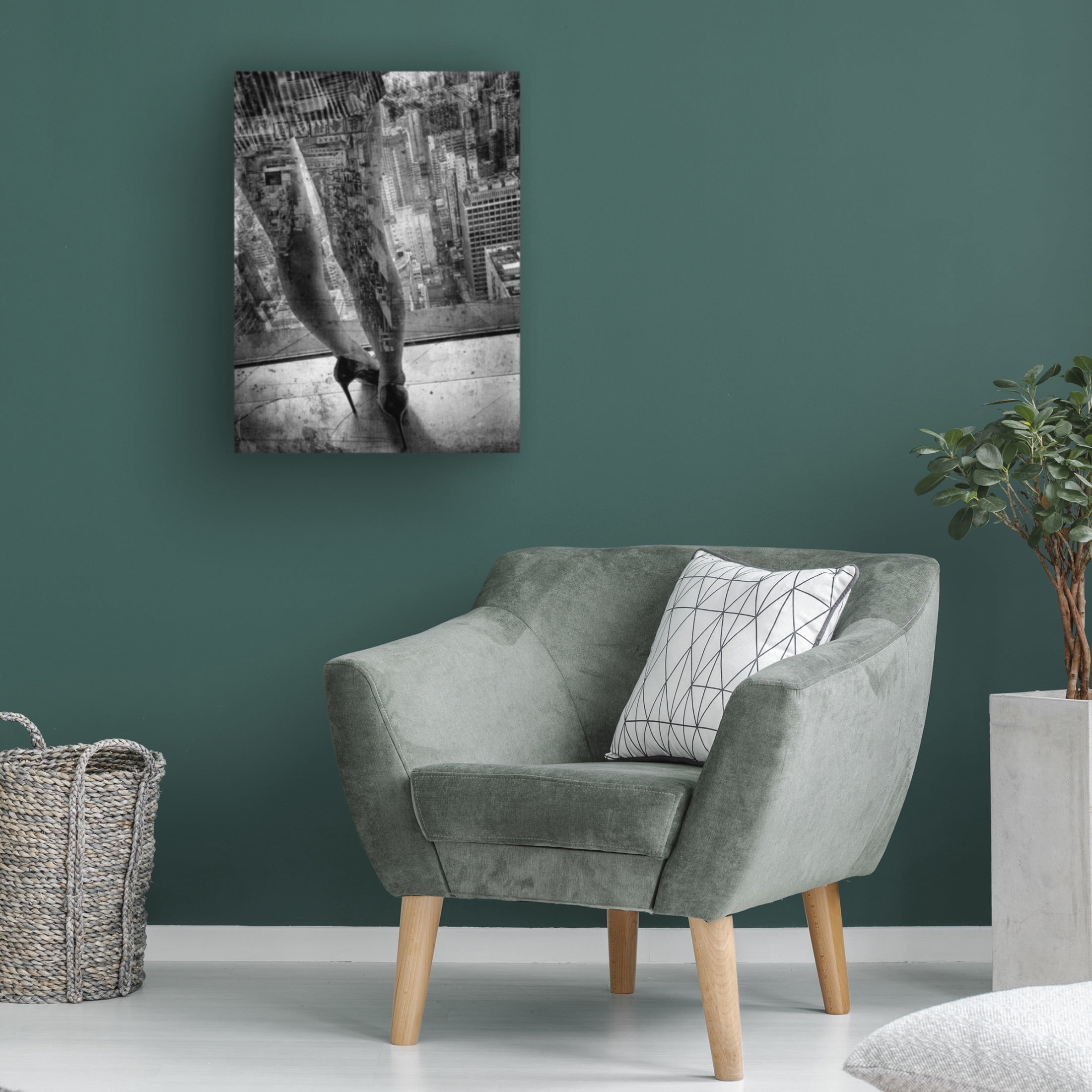 Canvas Wall Art - Erik Schottstaedt 'Hong Kong In Love Iii' Wall Art for Living Room, Bedroom, or Office Décor by Trademark Fine Art - 14 x 19 Inches