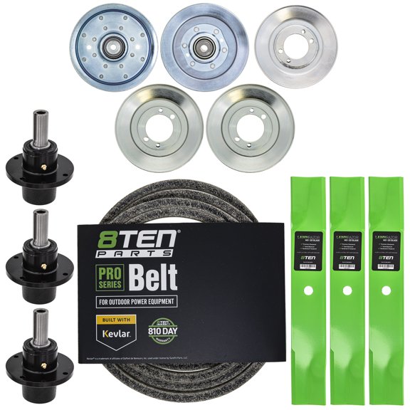 Deck Rebuild Kit Blade Spindle Belt Idler for Scag Tiger Cat II 48-inch 482877 MK1014003