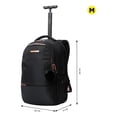 thumbnail image 3 of Totto Mochila Mediana - Reforzada Para Mujer Porta Laptop 14 - Con Ruedas| Escuela - Oficina - Viaje negro M, 3 of 8