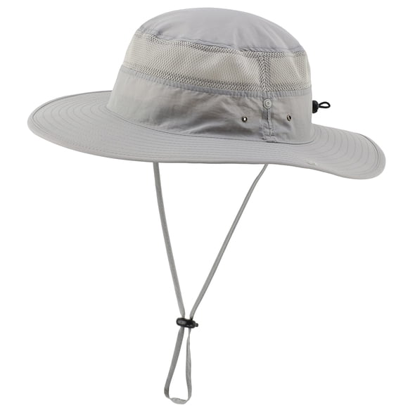 Connectyle Sombrero de Sol de ala Ancha para Hombres Sombrero Boonie de Vaquero Transpirable UPF 50+ Sombrero de protección Solar para Pesca Senderismo