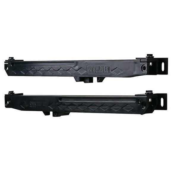 National Hardware N700-112 17.3 in x 1.29 in Matte Black Soft Close Barn Door Hardware Kit