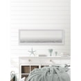 thumbnail image 6 of Marmont Hill White Panoramic Sea Framed Wall Art, 15" x 45", 6 of 7