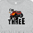 thumbnail image 4 of Inktastic Monster Truck 3rd Birthday Girls Toddler Dress, 4 of 5