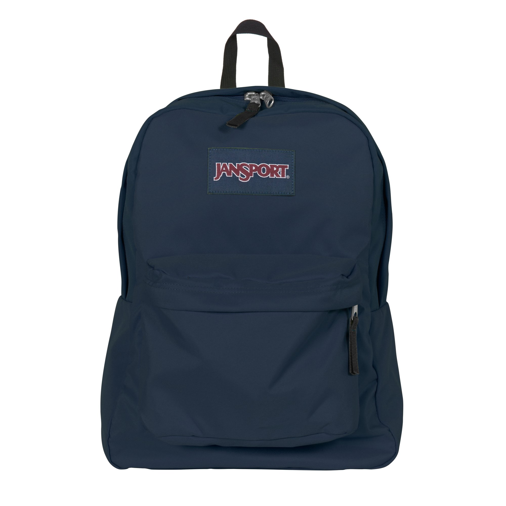 jansport - superbreak navy backpack JanSport backpacks are the perfect organizational tool to hold all your important items while you are on the move JanSport Superbreak Classic Backpack, Navy