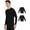 Black/Black, variant on 32 Degrees Men's 2-Pack Performance Thermal Baselayer Crewneck Top