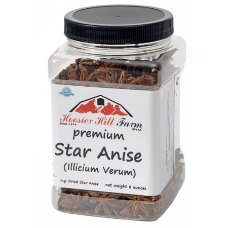 Hoosier Hill Farm Whole Star Anise, 0.5 lb plastic (Best Prepared Food At Whole Foods)