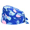 thumbnail image 1 of 8 Pcs Gourd Caps Nurse Long-time Service Pure Color Dull Polish Printed Professional Assorted Colors Work Uniform Operating Hats L15, 1 of 7