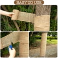 thumbnail image 3 of Burlap tree wraps protect trees from frost, bandage wraps for shrubs, oaks and fruit trees, 3 of 4