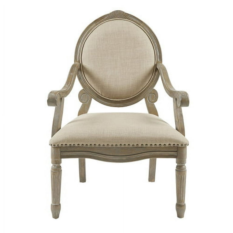 Brentwood Accent Chairs-Birch Hardwood, INCLAKE Hand Carved Scroll
