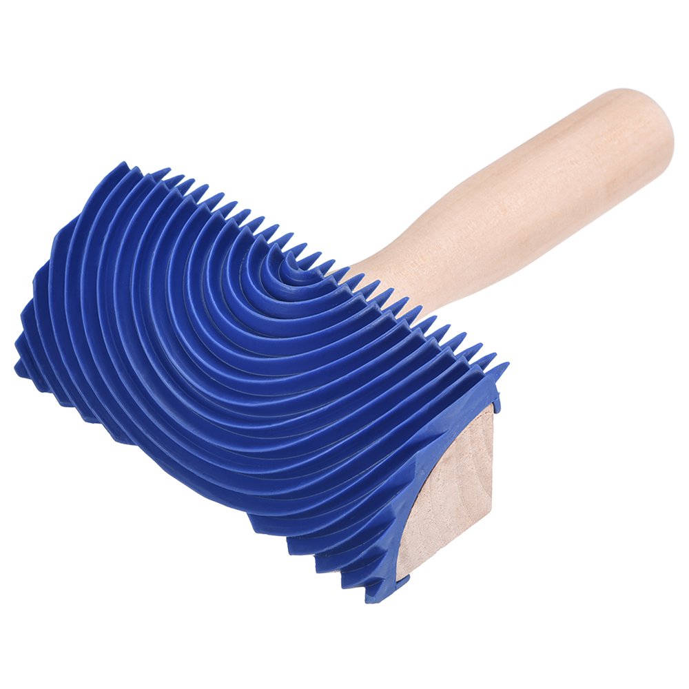 5 Inch Wood Graining Rubber Grain Tool Pattern Wall Painting DIY MS19A