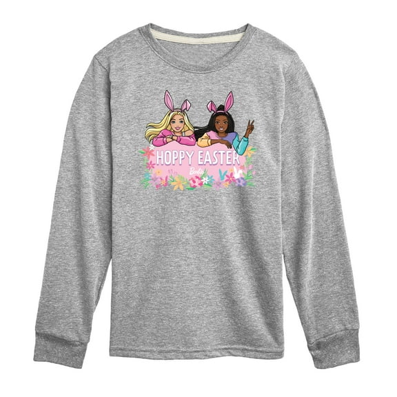 Barbie - Easter - Hoppy Easter - Toddler And Youth Long Sleeve Graphic T-Shirt