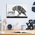 thumbnail image 3 of Epic Art 'Heavy Metal Crow' by Avery Multer, Acrylic Glass Wall Art, 16"x12", 3 of 3
