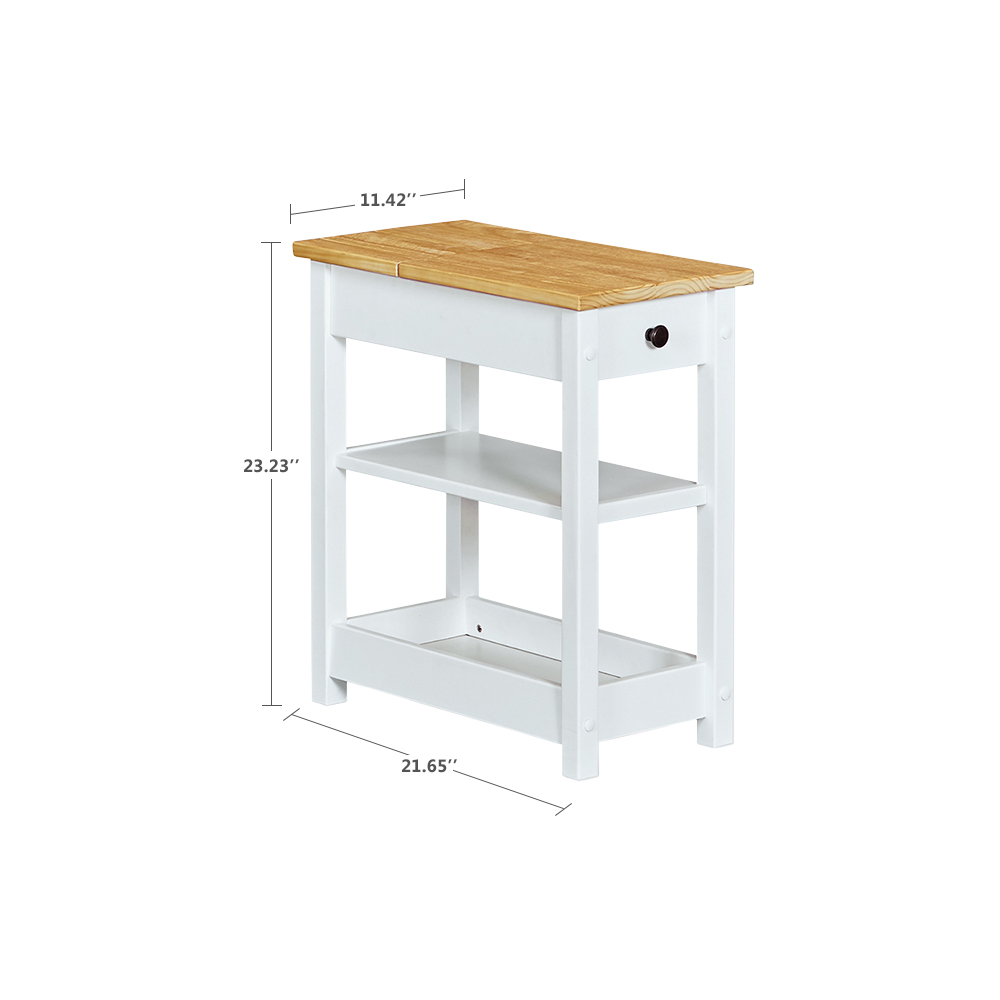 slim changing table