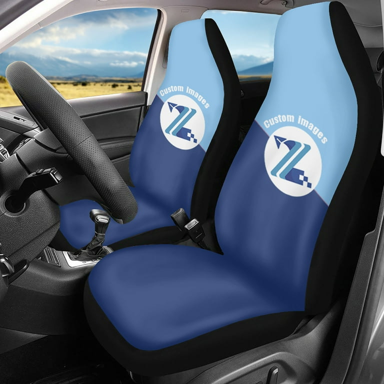 Soft Front&Rear Automobile Seat Protector Philippines Flag Design