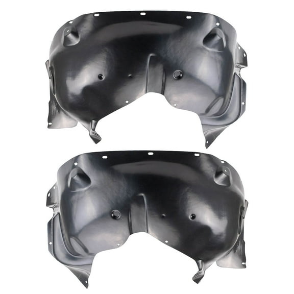 TRQ Front Inner Fender Liner Set Fits Select 2002-2004 Jeep Liberty CH1248118 CH1249118