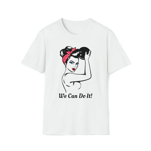 Funny Bowling, Gildan Unisex T-Shirt, We Can Do It Graphic Tee, S-3XL