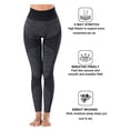 thumbnail image 5 of Womens High Waisted Seamless Leggings Tummy Control Workout Gym Athletic Yoga Pants Butt Lift Compression Skinny Tights Pants, 5 of 7