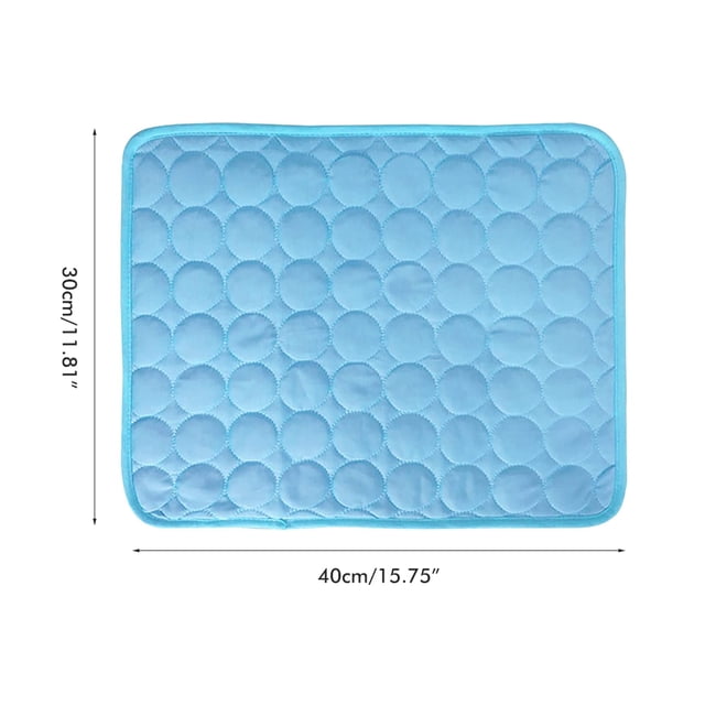 Cool Pet Pad, estera de enfriamiento para perros, estera de enfriamiento para perros con hielo, almohadilla de enfriamiento para mascotas, mejore su experiencia Jadeshay A