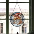 thumbnail image 3 of Fox Ornament Christmas 2025, Fox Stained Glass Window Hanging – Vibrant Glass Art Ornament, Great Gift for Lovers, 3 of 5