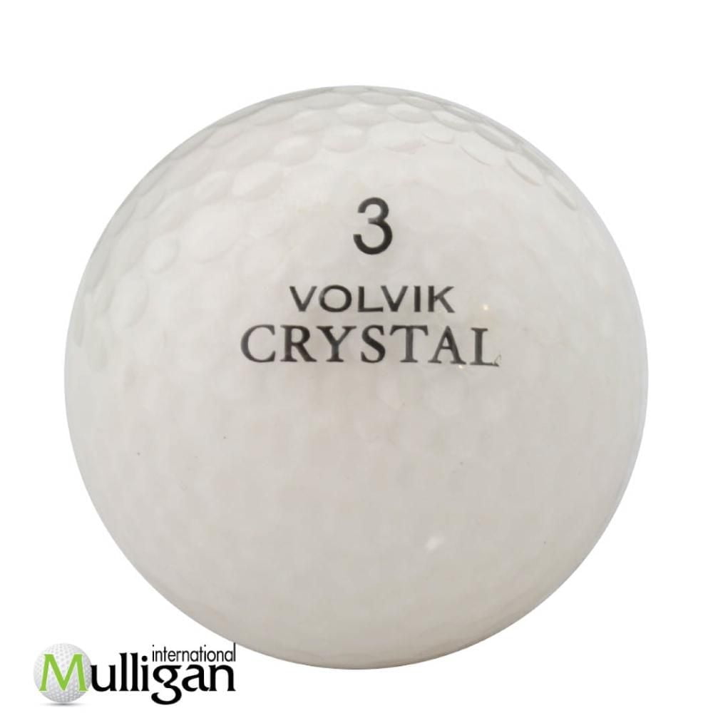 Mulligan - 48 balles de golf récupérées Volvik Crystal 1ere génération 5A, Mix