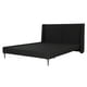 thumbnail image 2 of Box Base Cama Slim + Cabecera Matrimonial Dicasa Negro, 2 of 8