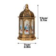 thumbnail image 3 of Teissuly Christmas Lantern Candlestick Lamp Night Wind Decoration Night Teissuly WER202312021006, 3 of 5