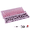 Pink, variant on 61 Keys Hot Swappable Mechanical Keyboard, Linear Red Switch RGB Backlit PBT Keycaps N-Key Rollover Compact Hollow Shell Gaming Keyboard for PC Laptop