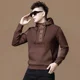 thumbnail image 5 of Nueva sudadera con capucha de otoño para hombre, sudadera ajustada con capucha para hombre, sudadera de lujo cálida y divertida, estilo coreano, oferta de bienvenida, tops de colores pastel, 5 of 5