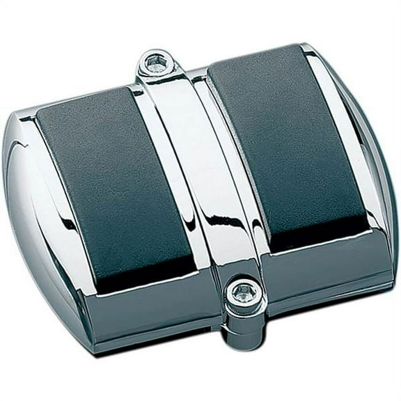 Kuryakyn ISO Chrome/Black Brake Pedal Cover (8022)
