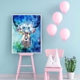 thumbnail image 3 of 5D diamante pintura Animal completo redondo taladro DIY pared arte mosaico Kit hogar imagen Hugtrwg Para estrenar, 3 of 9