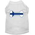 thumbnail image 6 of Pet Dog  Cat Shirt Screen Printed, "Bone Shaped Finland Flag", 6 of 10