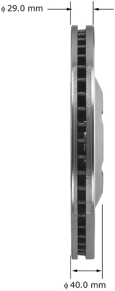 Bendix PRT5906 Premium Brake Rotor