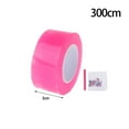 thumbnail image 3 of Cinta adhesiva de doble cara con lentejuelas, juguetes educativos con cerbatana, reutilizable, para hacer burbujas de aire, globos, cinta adhesiva para pared, ideal como regalo de Rosa 300cmx3cm, 3 of 7