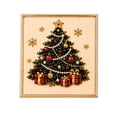thumbnail image 2 of DIY Christmas Tree Gift Box Pearl Diamond Painting Kit, Special Shaped Rhinestone Canvas Without Frame, Gem Art Wall Decor for Winter Xmas Indoor Party Decoration 20cm, 2 of 6