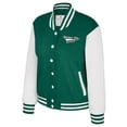 thumbnail image 2 of Women's Colosseum Green Michigan State Spartans French Baguette Full Snap Fleece Jacket, 2 of 3