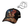 thumbnail image 6 of WKSCLPAI USA 250th Anniversary Commemorative Hat, Fashion Retro Red Blue White Eagle Print Baseball Cap for Men Women, Adjustable Dad Hat for 4th of July, Party & Outdoor Activities, 6 of 6