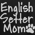 thumbnail image 3 of CafePress - English Setter MOM Women's Dark Pajamas - Women's Short Sleeve Print T-Shirt and Pants Dark Cotton Pajama Set, 3 of 7