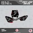 thumbnail image 3 of Kalair GFX Graphics Kit for SSR SR70, SR110 and SR125 (2021) Bold Series, 3 of 5