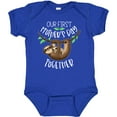 thumbnail image 3 of Inktastic Our 1st Mothers Day Together Cute Mom and Baby Sloth Boys or Girls Baby Bodysuit, 3 of 5