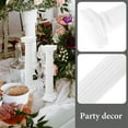 thumbnail image 3 of FENGGUIQU 5pcs White Mini Roman Pillar Statue Decorative Plastic Columns for Home Decor and Crafts, 3 of 8