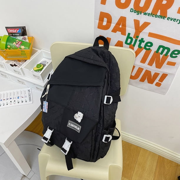 Get Ready for School with Our High-Value Korean Version Backpack - Lightweight, Large-Capacity, Perfect for Junior High School, High School, and College Students!